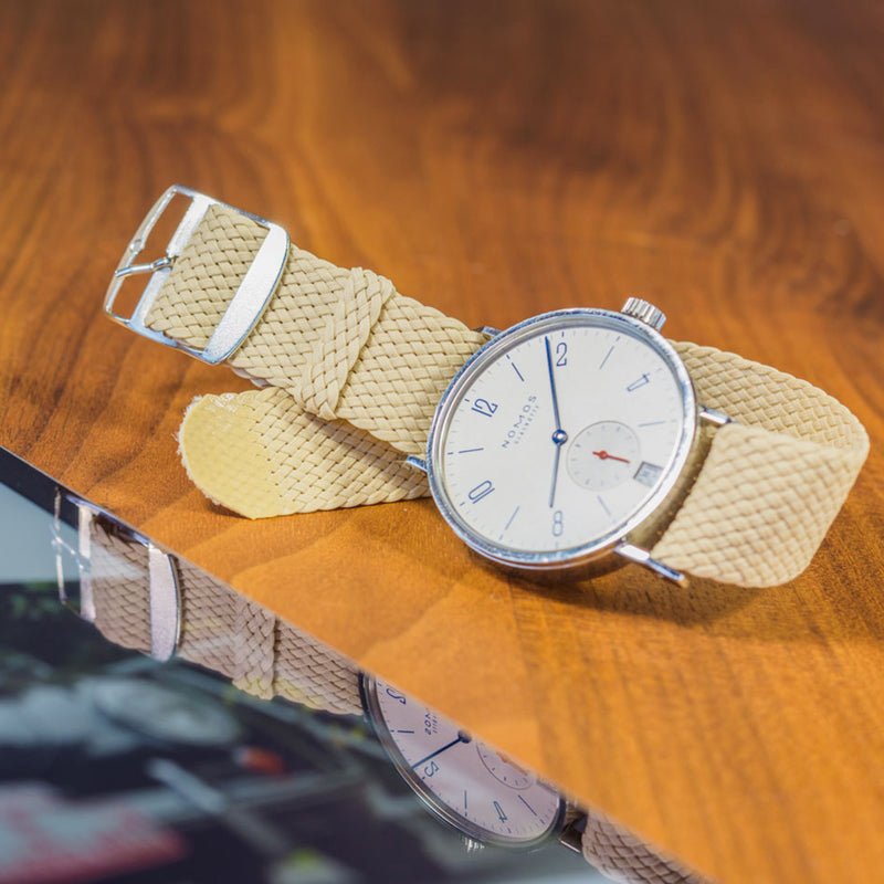 Monochrome Watches Shop | Perlonband - Sand